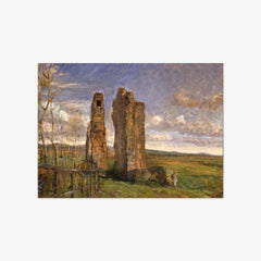 Ruins in the Countryside by Albert Gottschalk