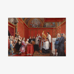 The Solemnisation of the Marriage of James III and Maria Clementina Sobieska by Agostino Masucci