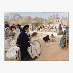 The Luxembourg Gardens, Paris by Albert Edelfelt