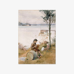 Serenade by the Water by Albert Edelfelt