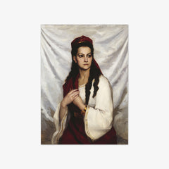 Portrait of Actress Hedvig Raa-Winterhjelm by Albert Edelfelt