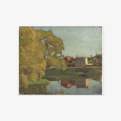 Houses at Billancourt by Albert Marquet