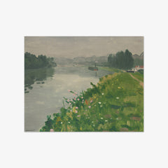 The Banks of the Seine at Méricourt by Albert Marquet