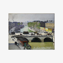 The Saint-Michel Bridge by Albert Marquet