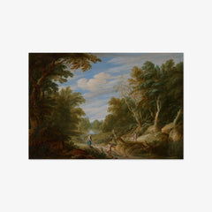 Forest Landscape with Figures by Alexander Keirincx