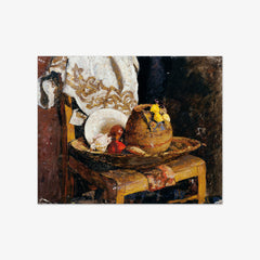 Still Life with Jug and Fruits by Alexander Rothaug