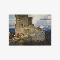 Moorish Tower on the Spanish coast by Alexander Rothaug
