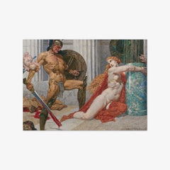 Menelaus Finds Helen by Alexander Rothaug