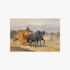 The Court Coach by Alexander von Bensa