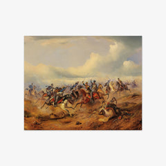 Scene from the Hungarian Revolution of 1848/49 by Alexander von Bensa