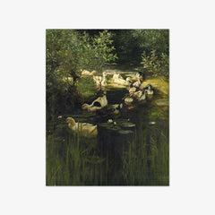 Ducks in the Pond by Alexander Koester