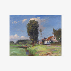 Canal in Holland by Alexander Köster