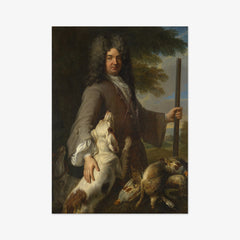 Portrait of a Hunter by Alexandre François Desportes