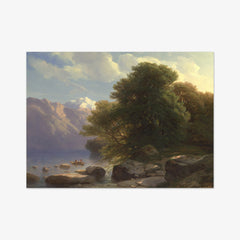 The Lake of Thun by Alexandre Calame
