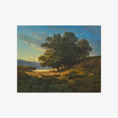 Chaney, Lake Thun by Alexandre Calame