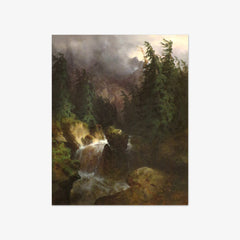 Souvenir of Handeck by Alexandre Calame