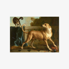The Angry Cat by Alexandre François Desportes