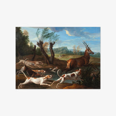 The Stag Hunt by Alexandre François Desportes