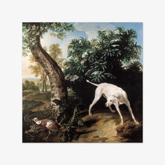 White Dog by Alexandre François Desportes