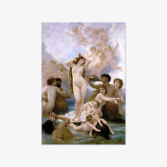 The Birth of Venus by William-Adolphe Bouguereau