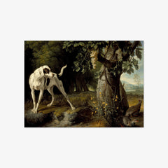 Landscape with a Dog and Partridges by Alexandre François Desportes