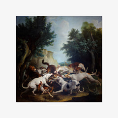 The Wolf Hunt by Alexandre François Desportes