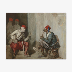 Turkish Guardsmen by Alexandre-Gabriel Decamps