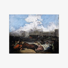 Running of the Bulls by Eugenio Lucas Velázquez