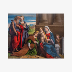 Coronation of Saint Catherine by Garofalo