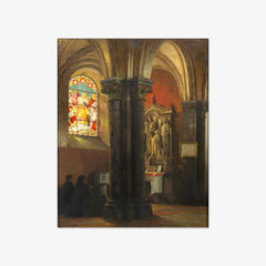 Interior of a Church by Theodor Groll