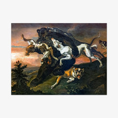 Bear Hunt by Abraham Daniëlsz. Hondius