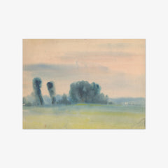 Trees in the Meadow by Zoltán Palugyay