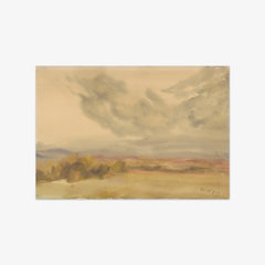 Clouds over a Plain by Zoltán Palugyay