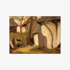 Village Yard by Zoltán Palugyay