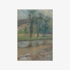 Trees by the River by Zoltán Palugyay