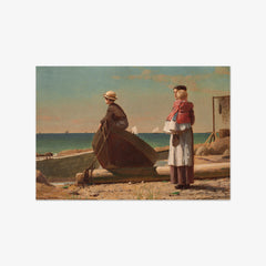 Dad's Coming! by Winslow Homer