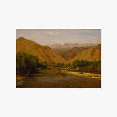 Indian Encampment by Worthington Whittredge