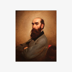 Portrait of Worthington Whittredge by Emanuel Gottlieb Leutze