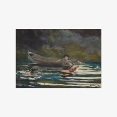 Hound and Hunter by Winslow Homer