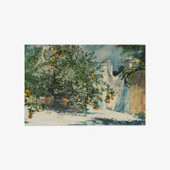 Orange Trees and Gate by Winslow Homer