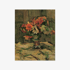 Still Life with Dahlias by Nakamura Tsune