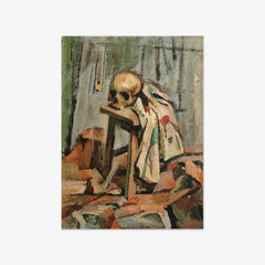 Still Life with a Skull by Nakamura Tsune