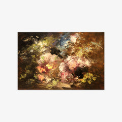 Flowers by Narcisse Virgile Diaz de la Peña