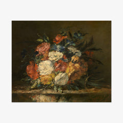 Bouquet of Flowers by Narcisse Virgile Diaz de la Peña