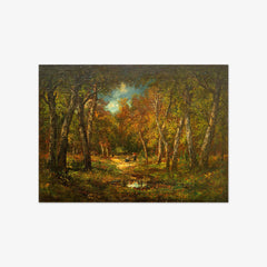 Forest of Fontainebleau by Narcisse Virgile Diaz de la Peña