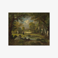The Meadow by Narcisse-Virgile Diaz de la Peña