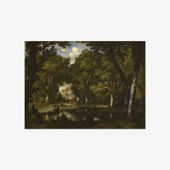 Pond in the Woods by Narcisse Virgile Díaz de la Peña