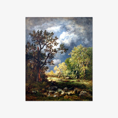 The Clearing by Narcisse Virgile Diaz de la Peña
