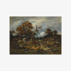The Path of Jean-de-Paris by Narcisse Virgile Diaz de la Peña