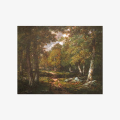 Clearing in the Woods by Narcisse Virgile Diaz de la Peña